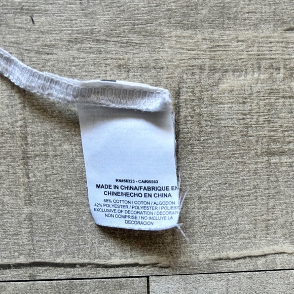 Nike The Nike Tee White Ivory Paint Splatter Activewear Festival Crop Top Boxy S - Picture 8 of 11